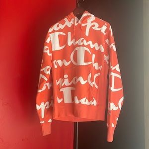 Orange Champion Hoodie